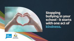 Stopping bullying in your school – it starts with one act of kindness.